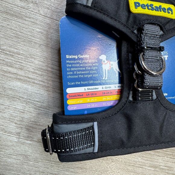 PetSafe Dog Harness Full Support Black S/M 25-45 lbs Full Body Comfort - Picture 3 of 4